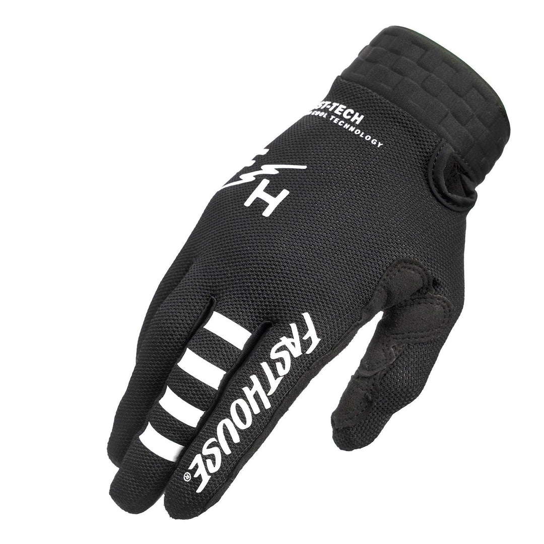 Fasthouse Vapor Glove - Black/Black - Motor Psycho Sport