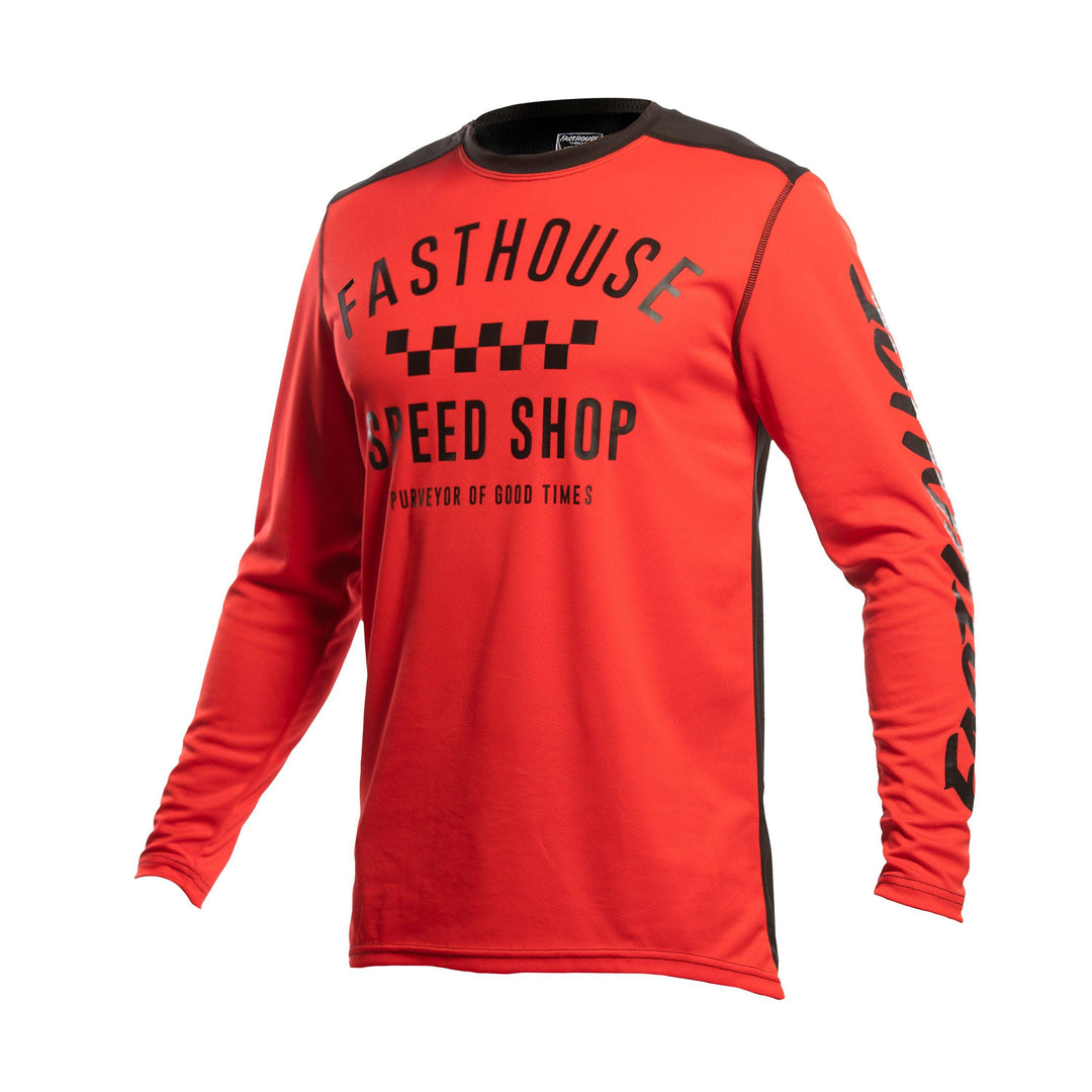 Fasthouse Youth Carbon Jersey - Red - Motor Psycho Sport