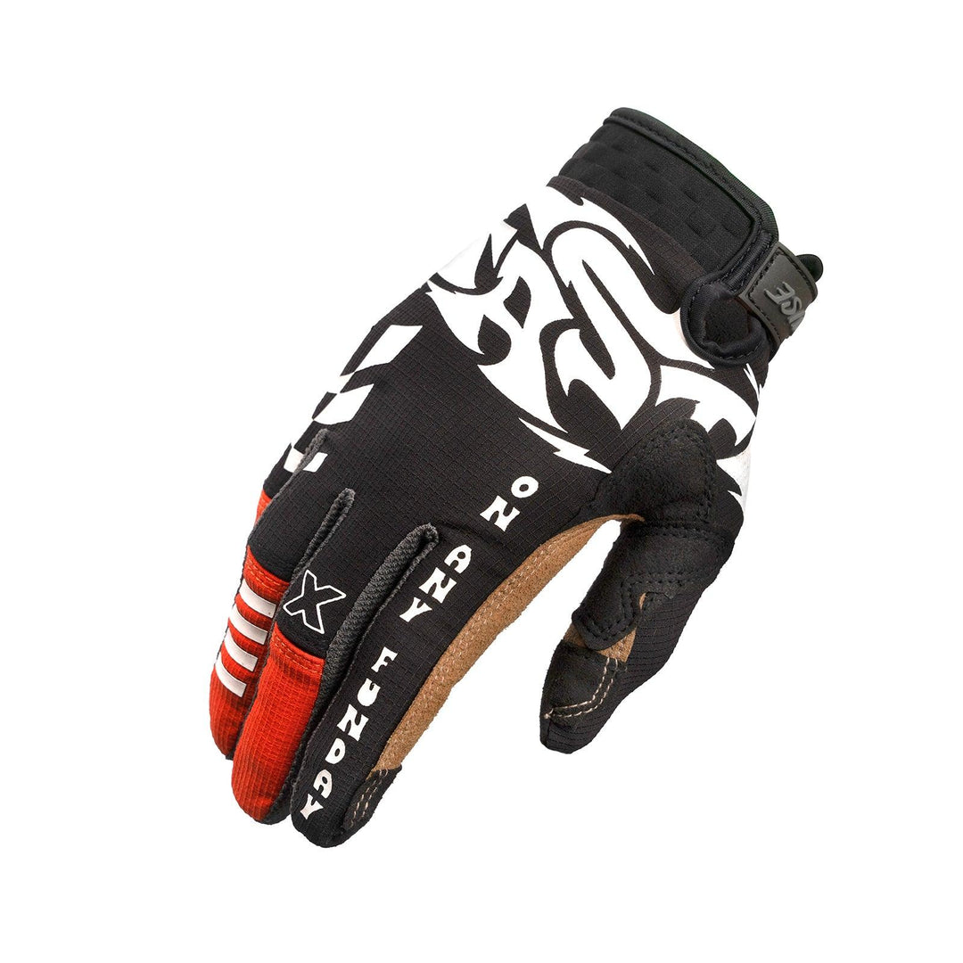 Fasthouse Youth Speed Style Bereman Glove - Black/Infrared - Motor Psycho Sport