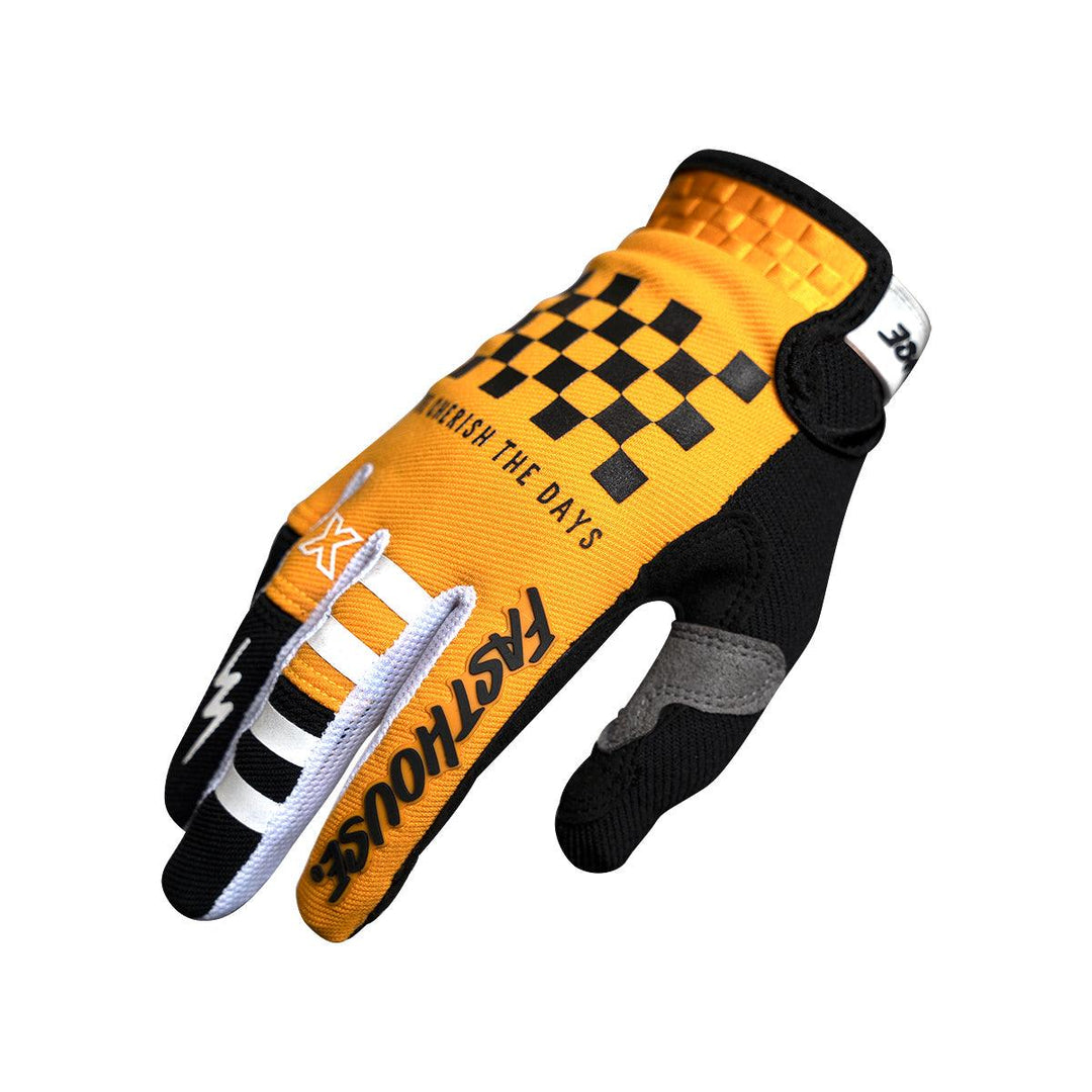 Fasthouse Youth Speed Style Brute Glove - Amber - Motor Psycho Sport