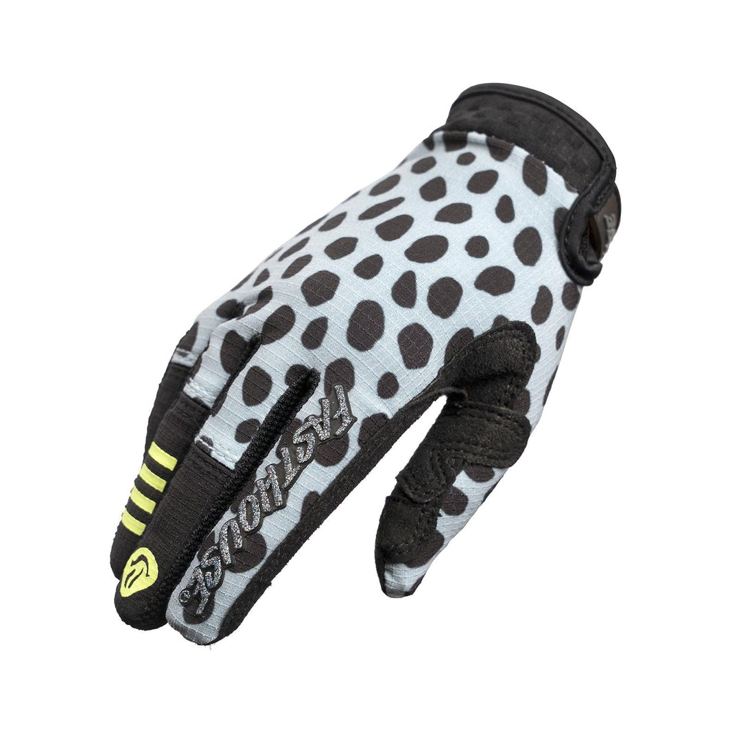 Fasthouse Youth Speed Style Zenith Glove - Skyline/Party Lime - Motor Psycho Sport