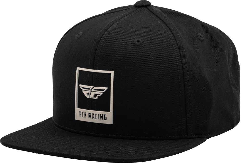 Fly Racing Fly Boss Hat Black/Grey - Motor Psycho Sport