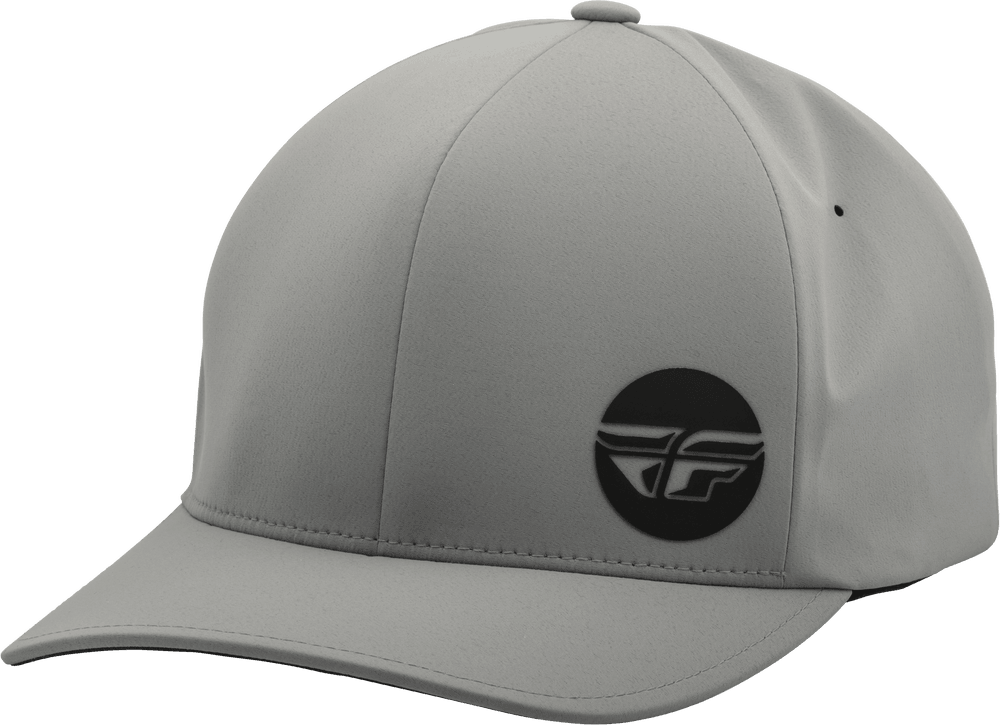 Fly Racing Fly Delta Hat Light Grey/Black - Motor Psycho Sport