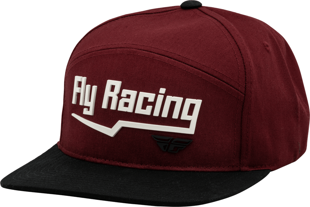 Fly Racing Fly Flash Hat Red/White - Motor Psycho Sport