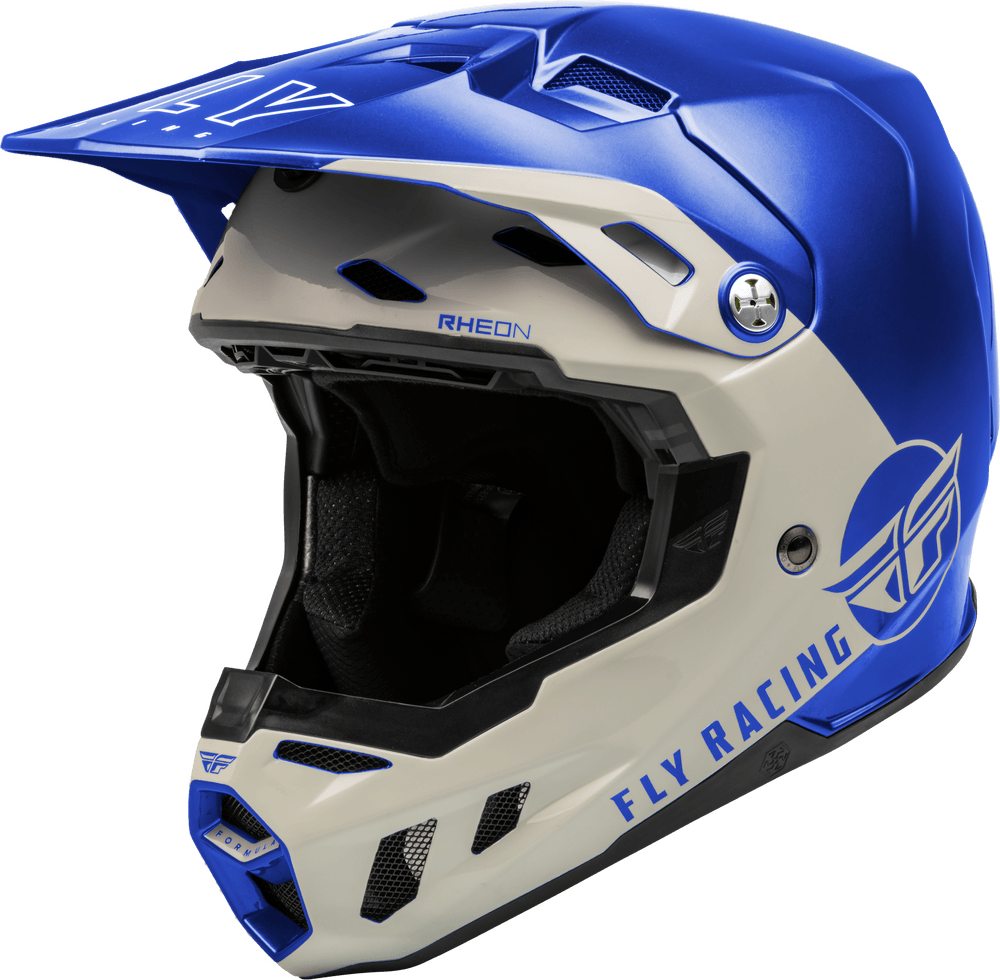 Fly Racing Formula CC Centrum Helmet Metallic Blue/Light Grey – Motor ...