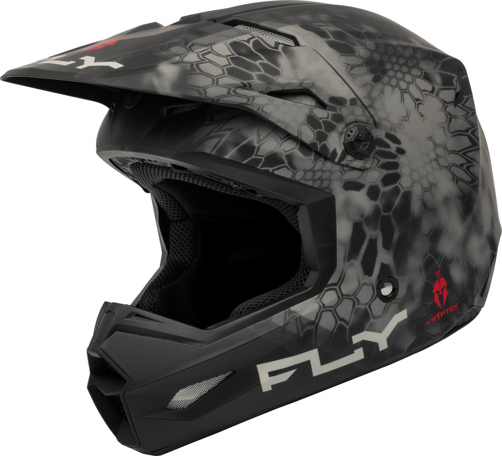 Fly Racing Kinetic SE Kryptek Helmet Matte Moss Grey/Black - Motor Psycho Sport