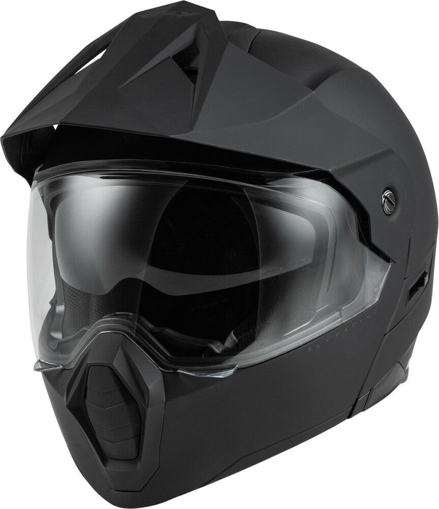 Fly Racing Odyssey Adventure Modular Helmet Matte Black - Motor Psycho Sport