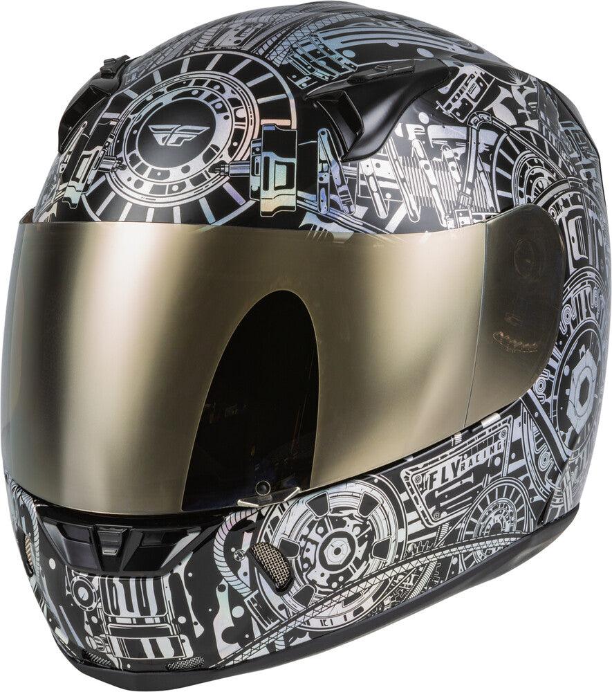 Fly Racing Revolt Matrix Helmet Iridescent - Motor Psycho Sport