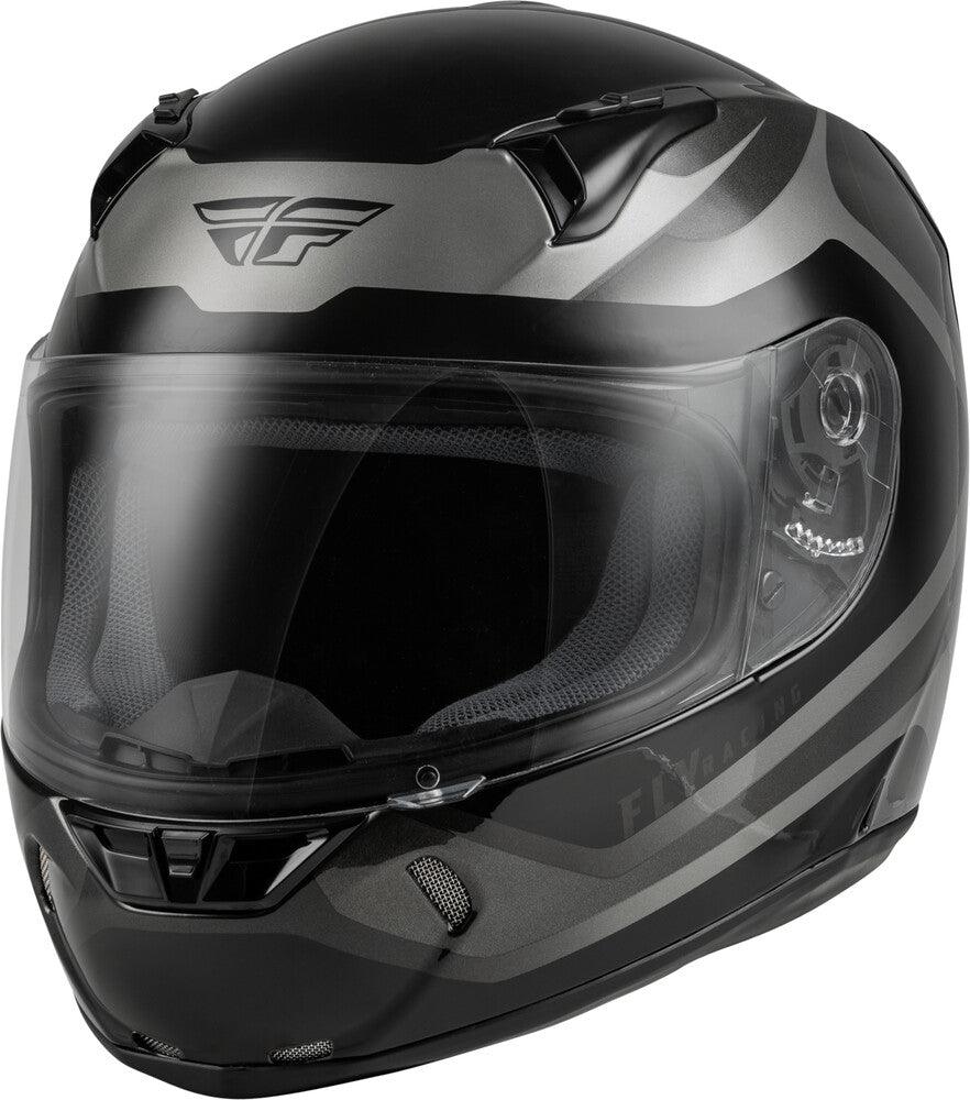 Fly Racing Revolt Rush Helmet Grey/Black - Motor Psycho Sport
