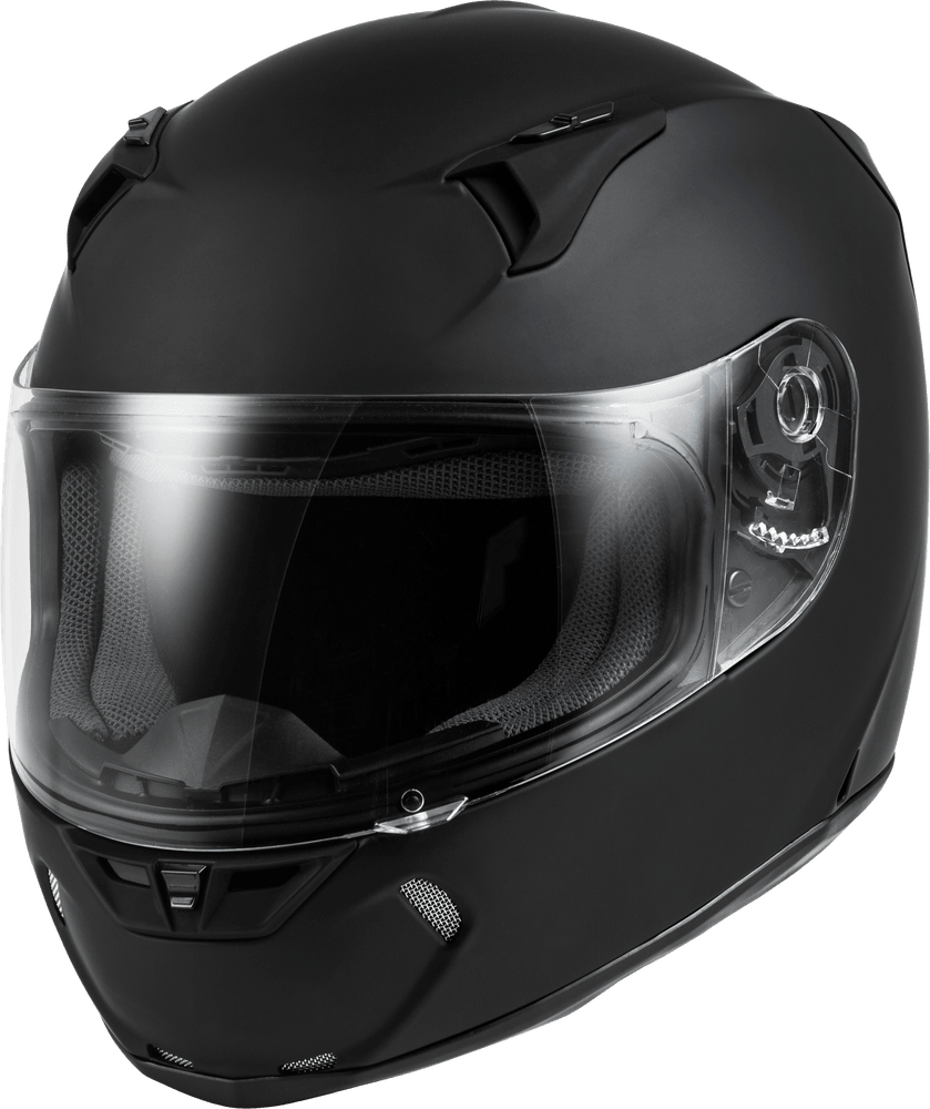 Fly Racing Revolt Solid Helmet Ece Matte Black - Motor Psycho Sport