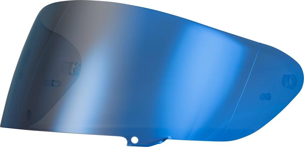 Fly Racing Sentinel Outer Faceshield Blue Mirror - Motor Psycho Sport