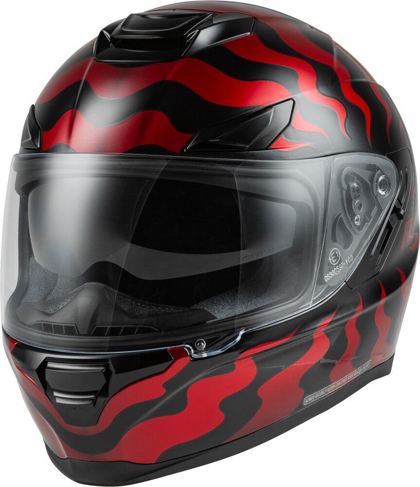 Fly Racing Sentinel Venom Helmet Red/Black - Motor Psycho Sport