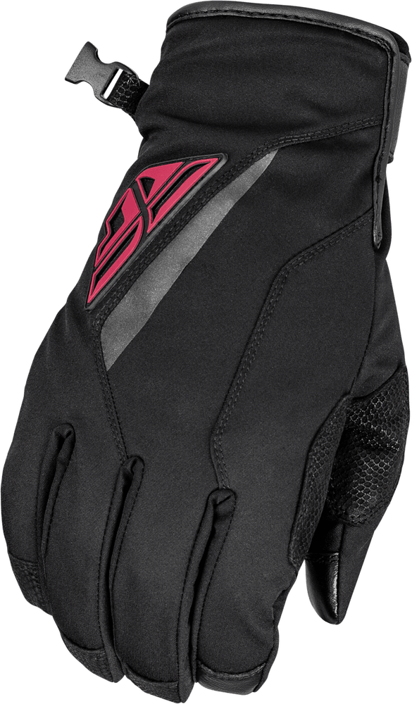Fly Racing Title Long Gloves Black/Pink – Motor Psycho Sport