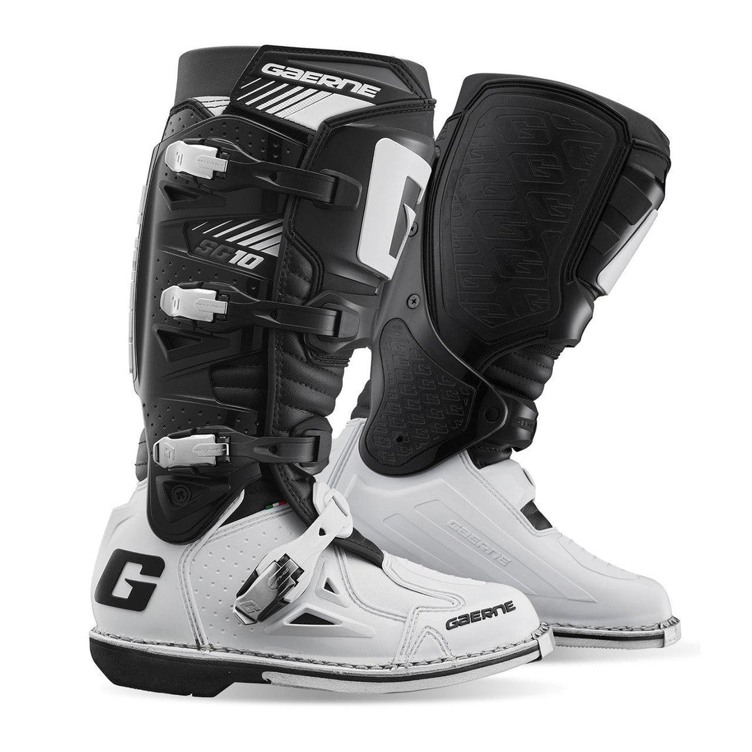 Gaerne SG-10 Boots - Black/White - Motor Psycho Sport