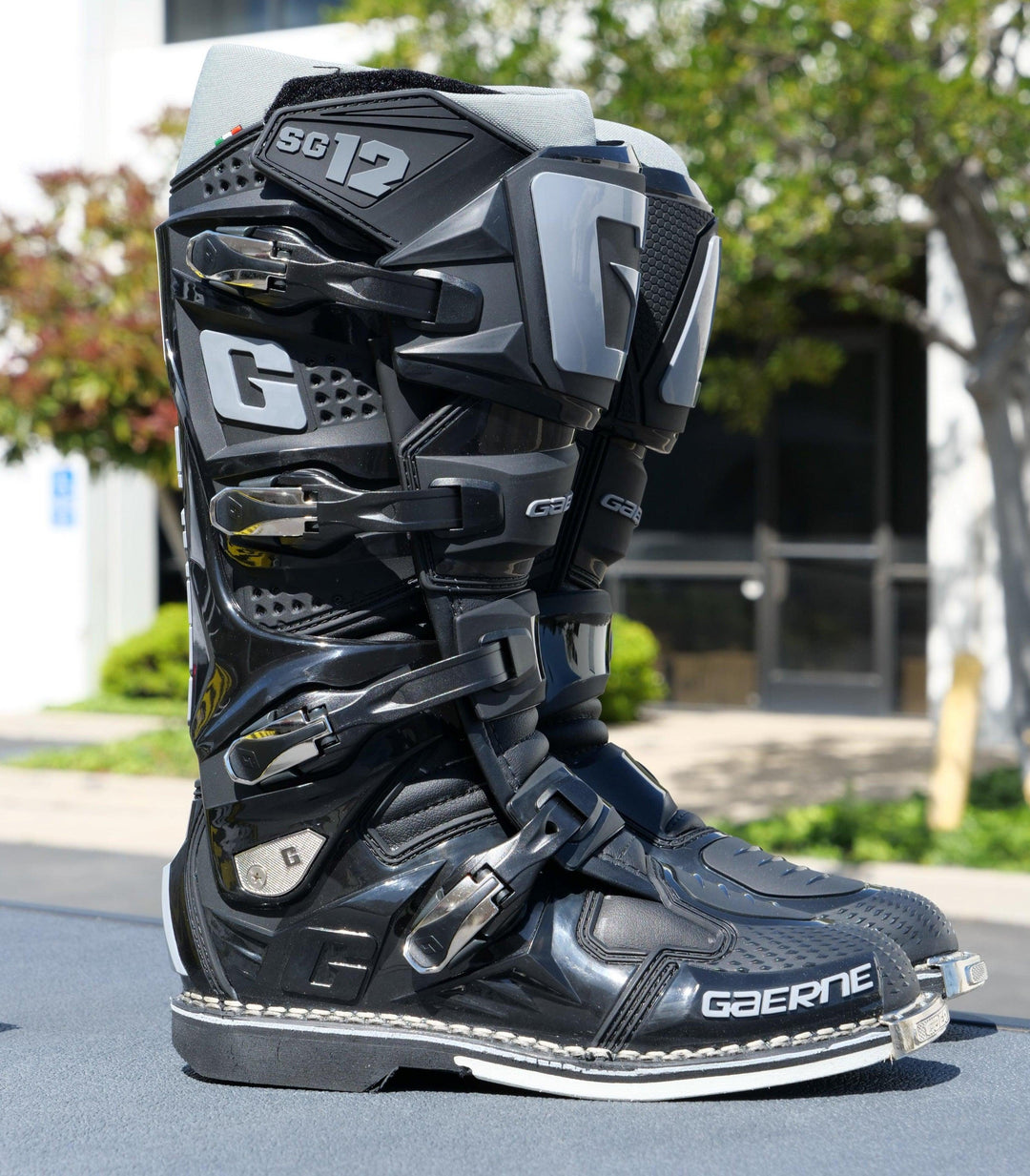 Gaerne SG-12 Boots - Black - Motor Psycho Sport