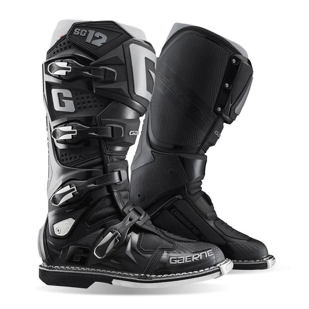 Gaerne SG-12 Boots - Black - Motor Psycho Sport