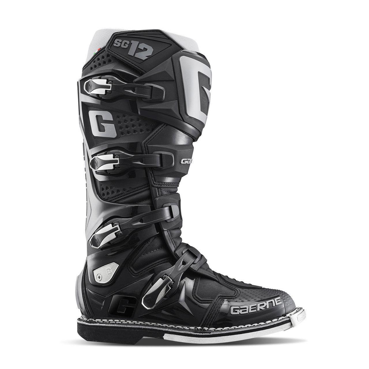 Gaerne SG-12 Boots - Black – Motor Psycho Sport