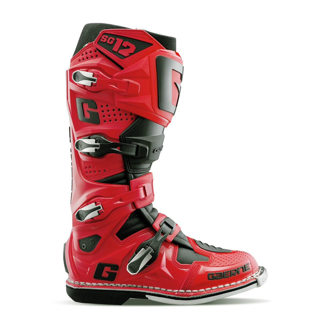 Gaerne SG-12 Boots - Red/Black - Motor Psycho Sport