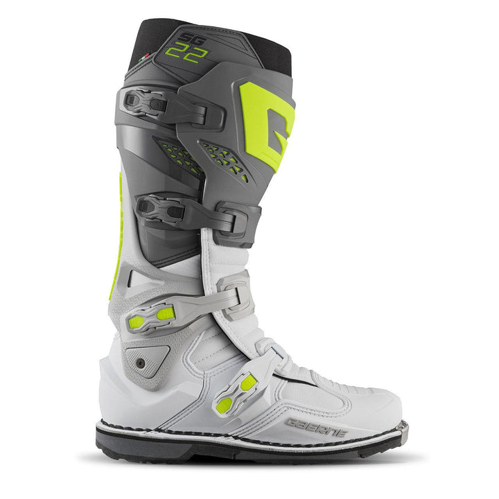 Gaerne SG-22 Boots - Anthracite/White/Grey - Motor Psycho Sport