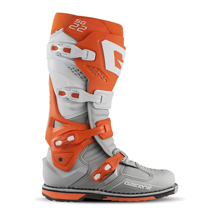 Gaerne SG-22 Boots - Orange/White/Grey - Motor Psycho Sport