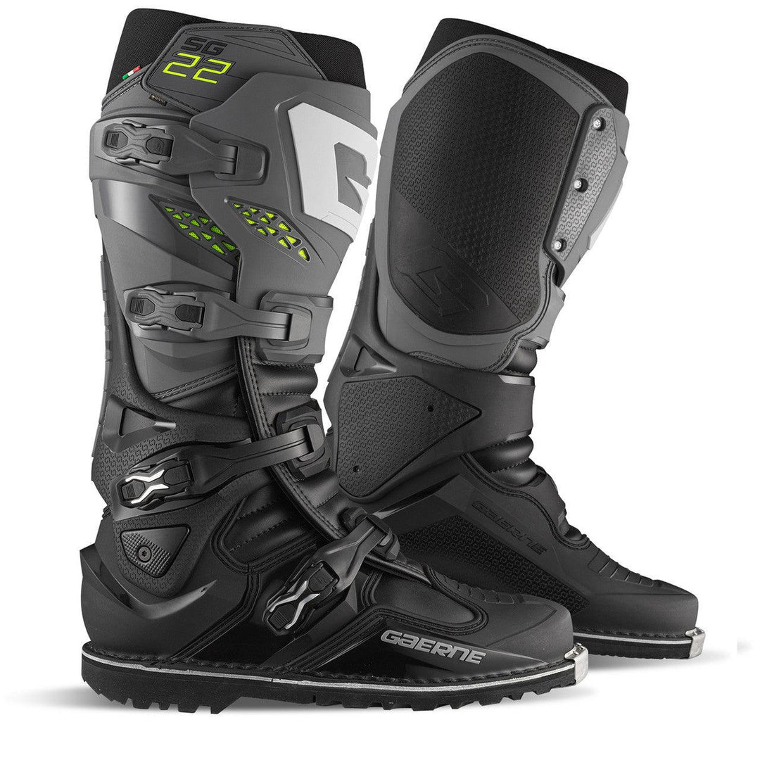 Gaerne SG-22 Gore-Tex Enduro Boots - Anthracite - Motor Psycho Sport