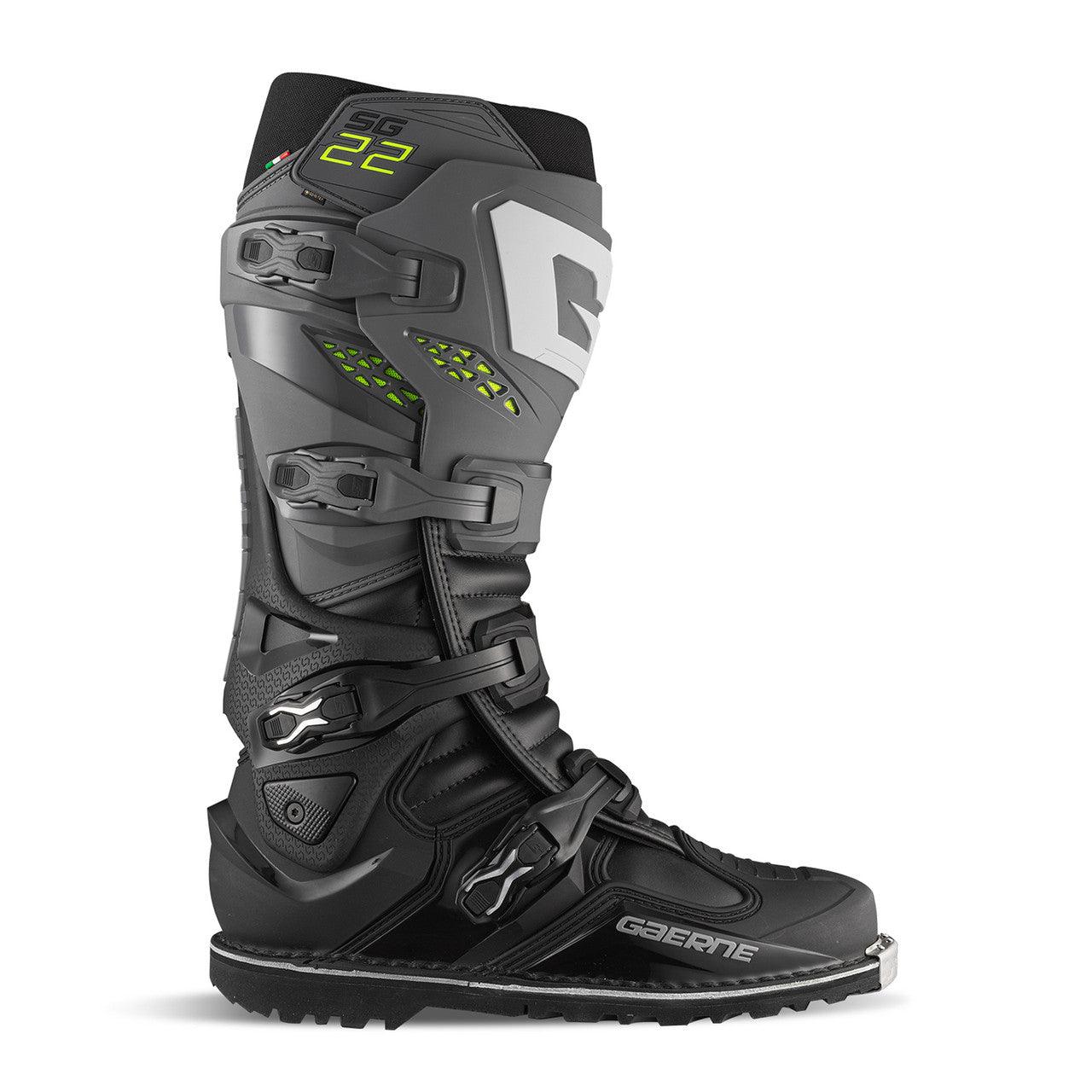 Gaerne SG-22 Gore-Tex Enduro Boots - Anthracite - CLOSEOUT – Motor