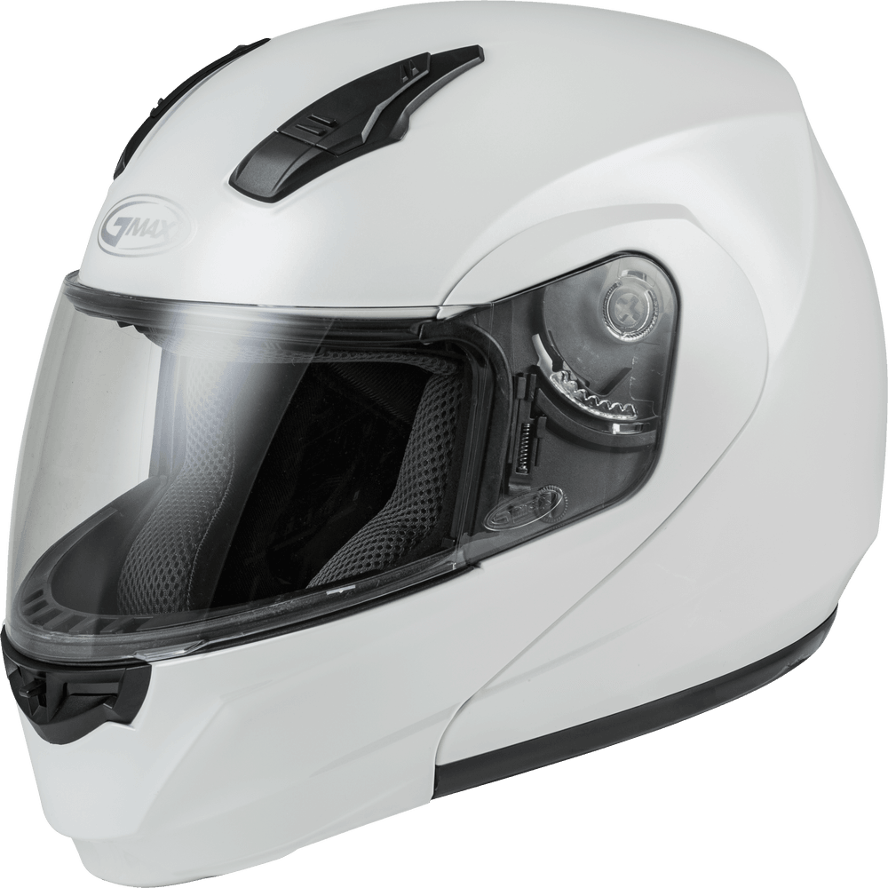 Gmax MD-04 Modular Helmet Pearl White - Motor Psycho Sport