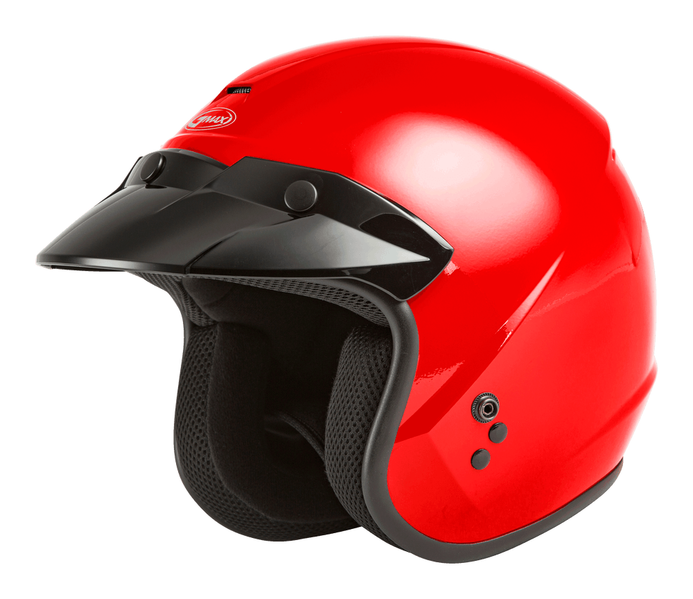 Gmax OF-2 Open-Face Helmet Red - Motor Psycho Sport