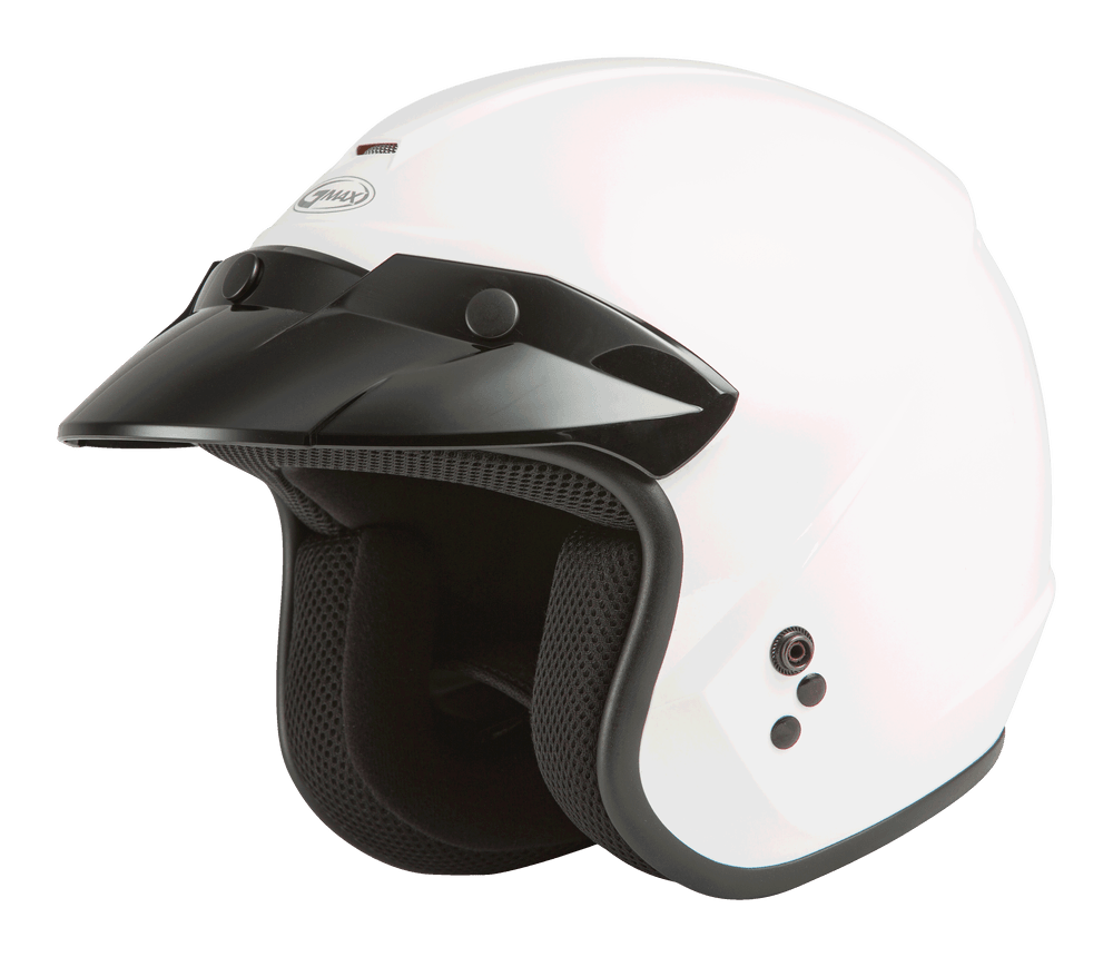 Gmax OF-2 Open-Face Helmet White - Motor Psycho Sport
