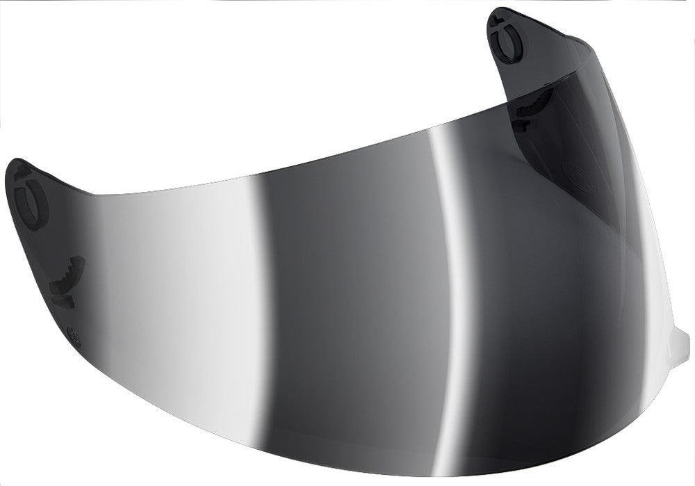 Gmax Shield Single Lens GM-44/MD-04 Silver Iridium - Motor Psycho Sport