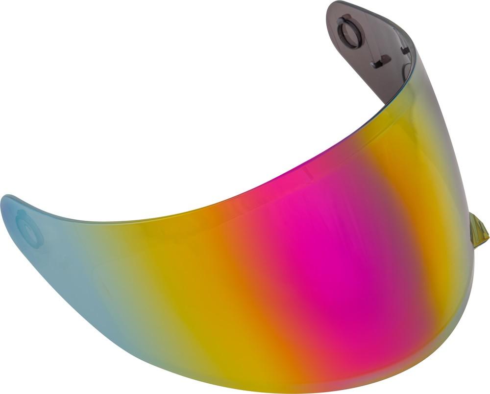 Gmax Shield Single Lens Red Iridium FF-98 - Motor Psycho Sport