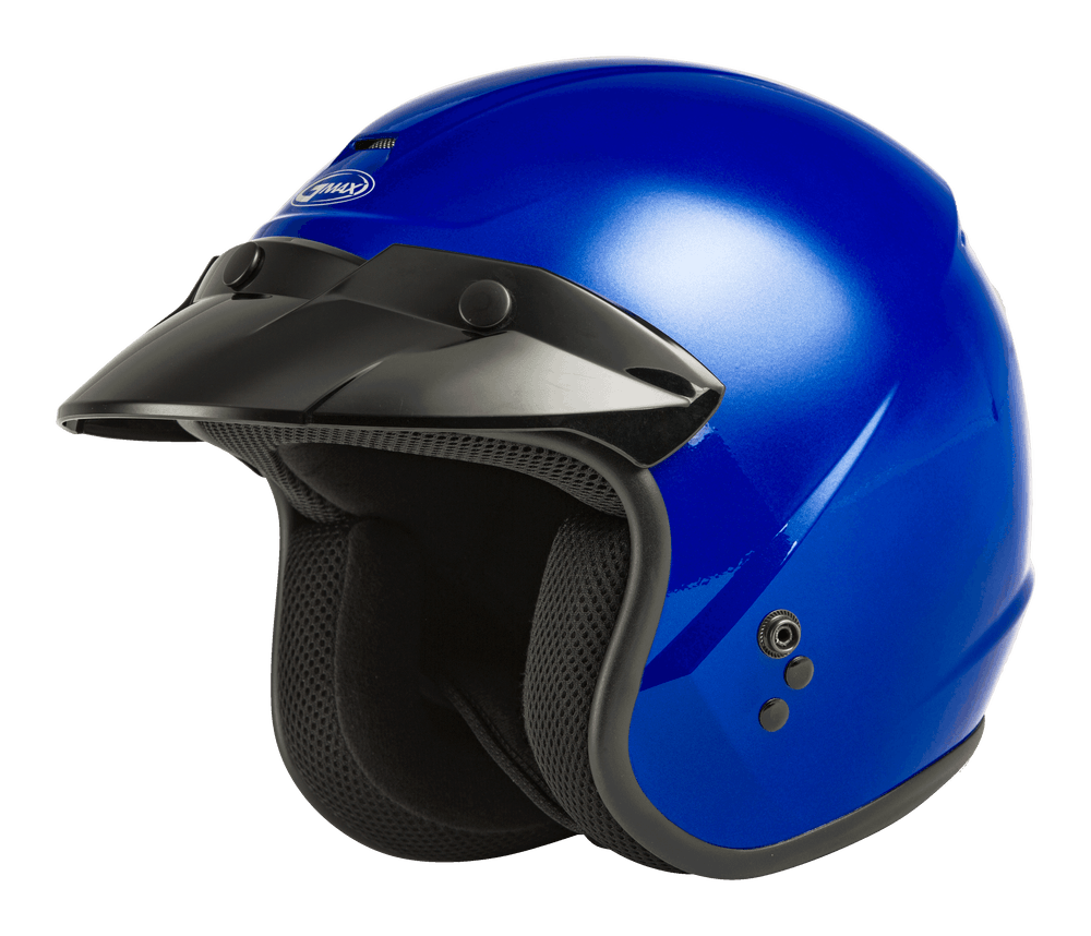 Gmax Youth OF-2Y Open-Face Helmet Blue - Motor Psycho Sport