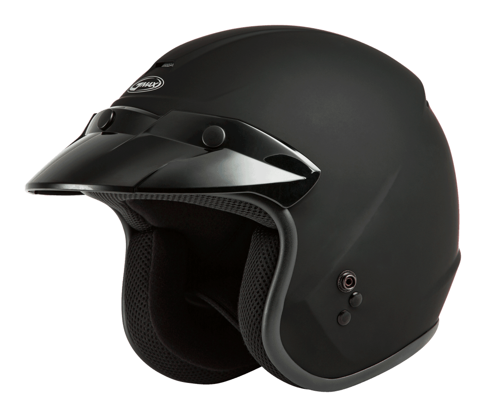 Gmax Youth OF-2Y Open-Face Helmet Matte Black - Motor Psycho Sport