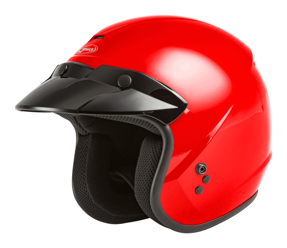 Gmax Youth OF-2Y Open-Face Helmet Red - Motor Psycho Sport
