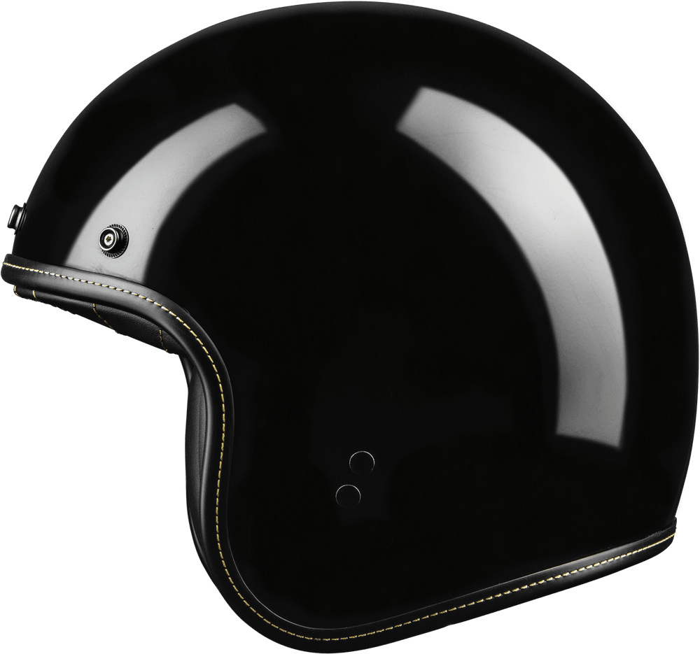 Highway 21 .38 Retro Helmet Gloss Black - Motor Psycho Sport