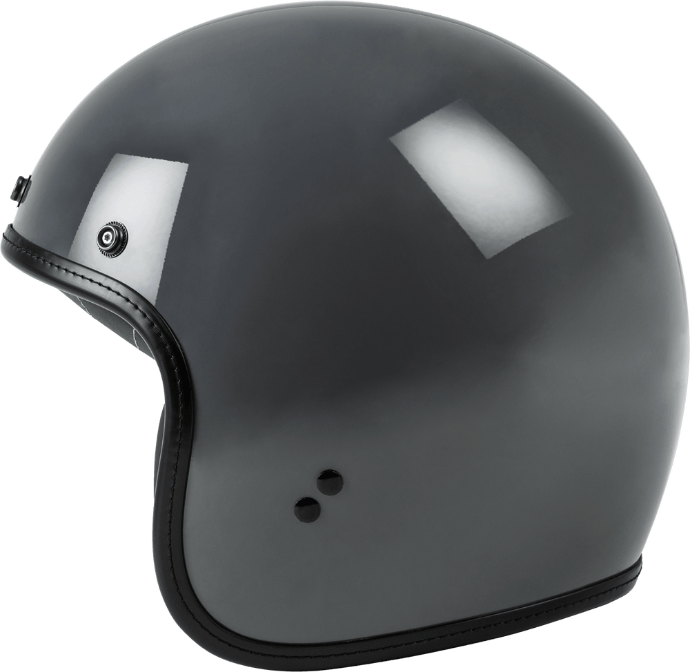 Highway 21 .38 Retro Helmet Grey - Motor Psycho Sport