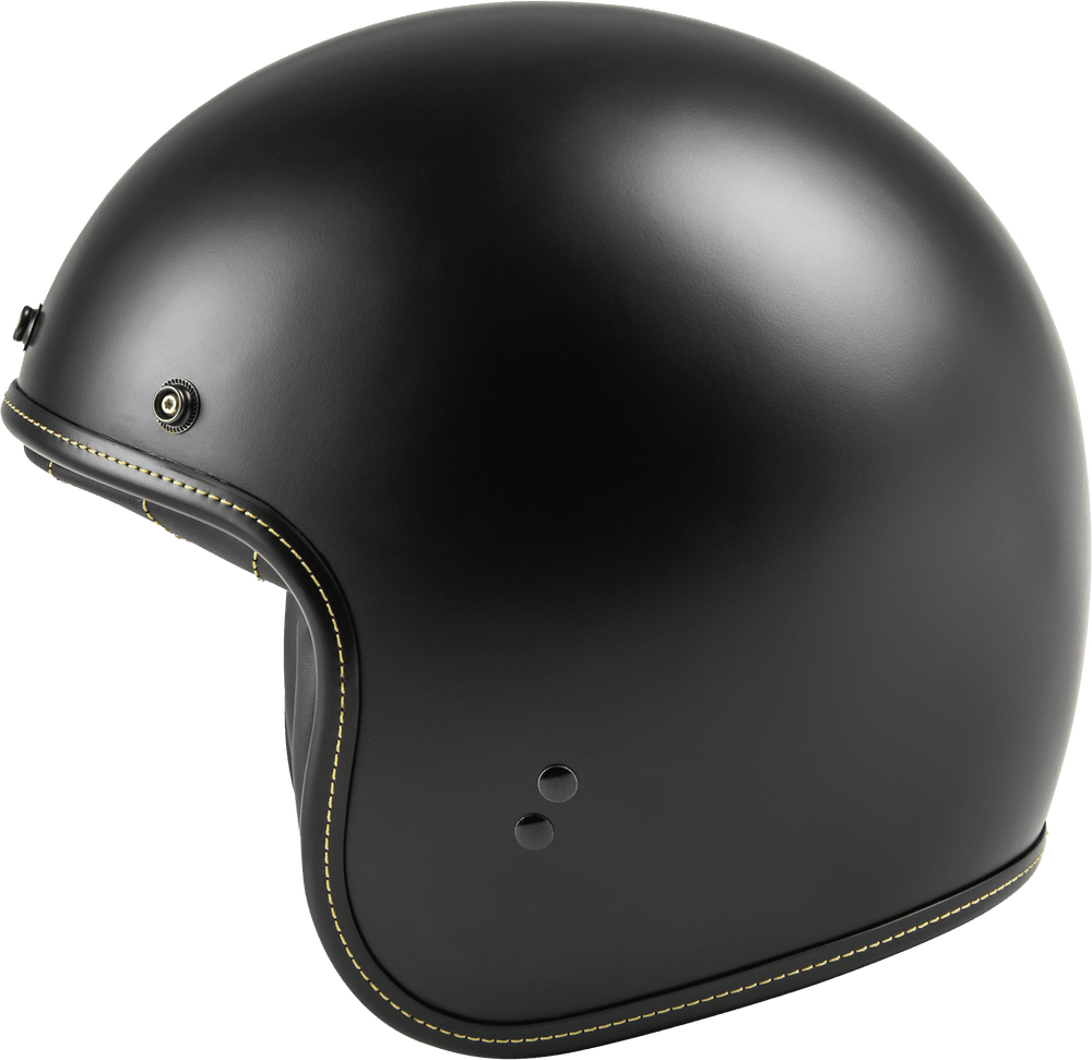 Highway 21 .38 Retro Helmet Matte Black - Motor Psycho Sport