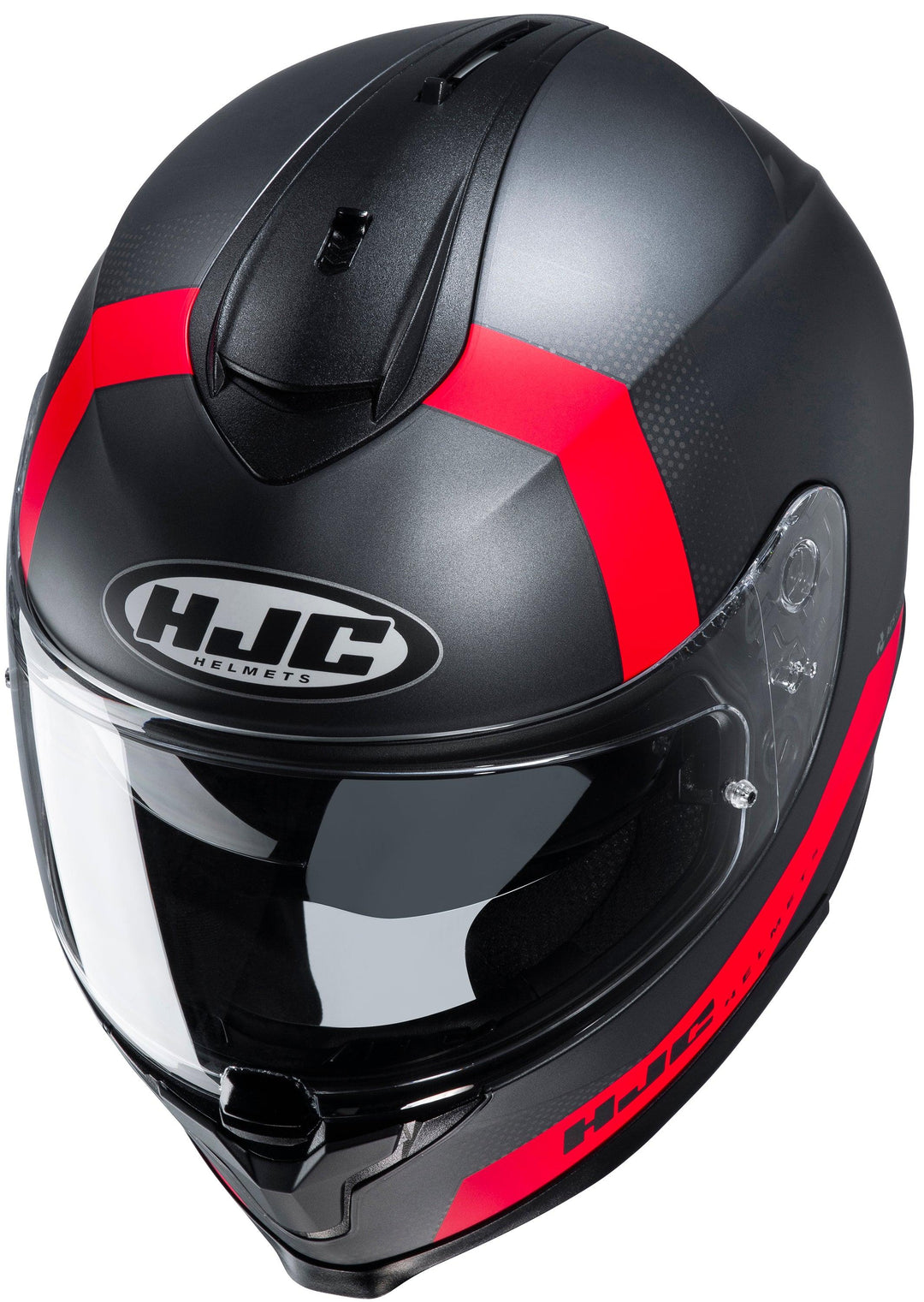 HJC C70 Eura MC-1SF Black/Red Helmet - Motor Psycho Sport