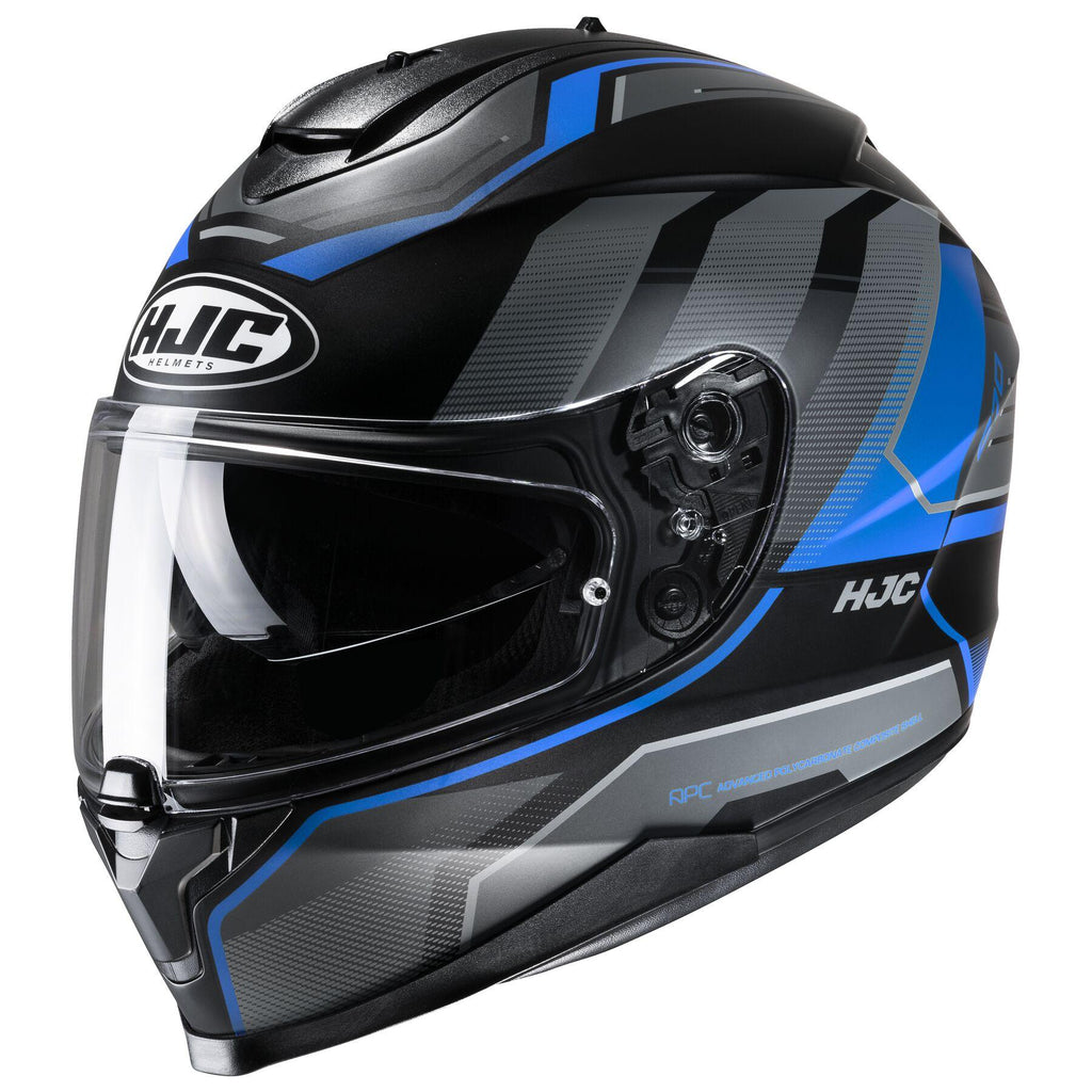 hjc c70 nian helmet Helmets (Medium) (SEMI-Flat Black) : Automotive ring closure HJC C70 - Nian MC-2SF