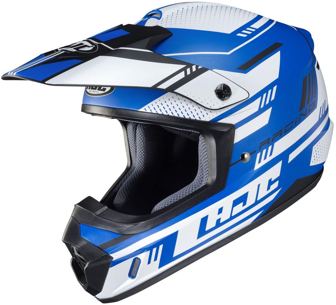 HJC CS-MX 2 Trax MC-2SF Blue Helmet - Motor Psycho Sport