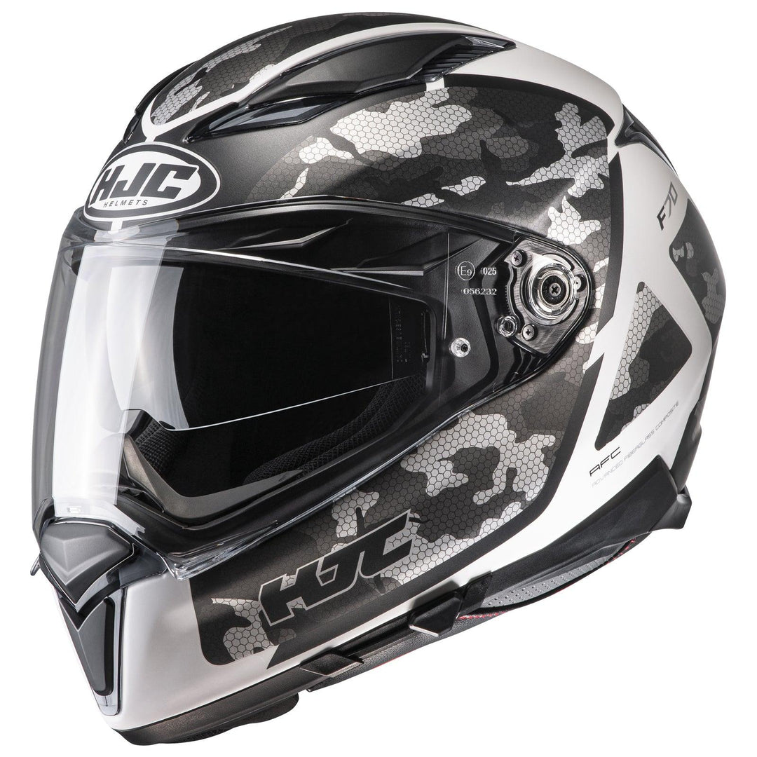 HJC F70 - Katra MC-10SF - Motor Psycho Sport