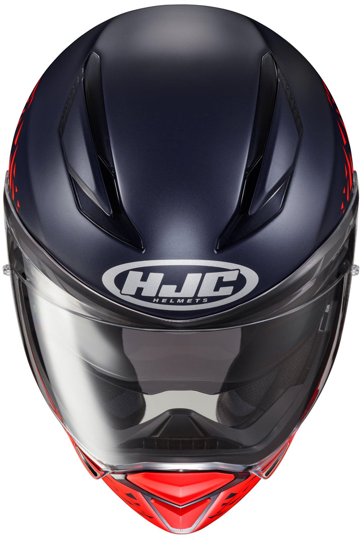 HJC F70 Red Bull Spielberg Ring Helmet - MC-21SF Black/Red - Motor Psycho Sport