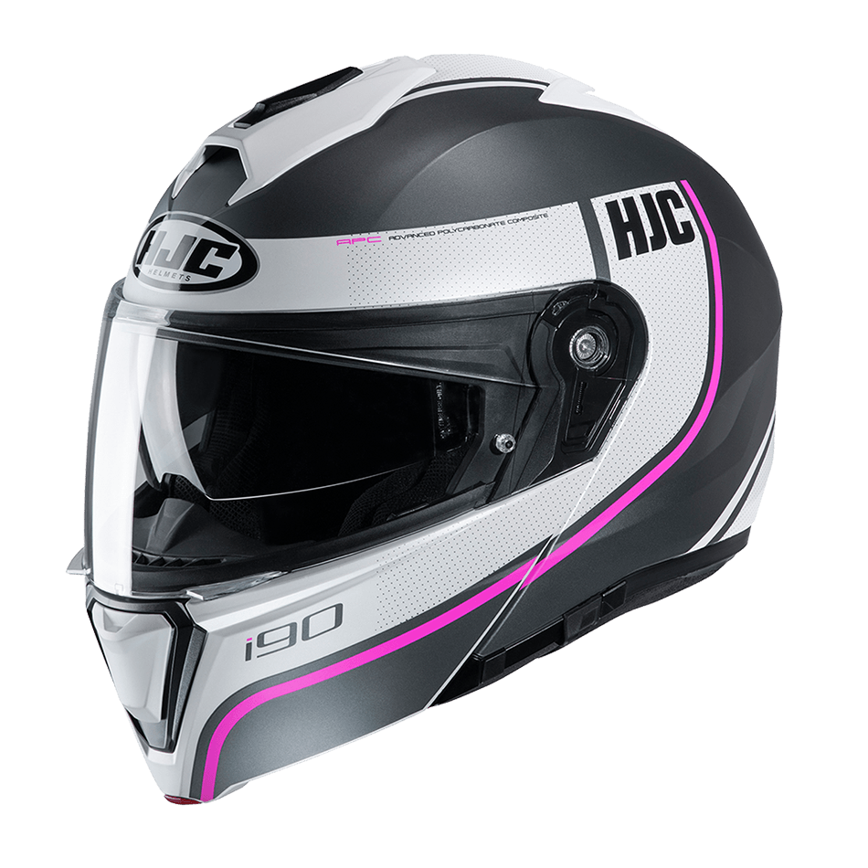 HJC I90 - Davan MC-8SF - Motor Psycho Sport