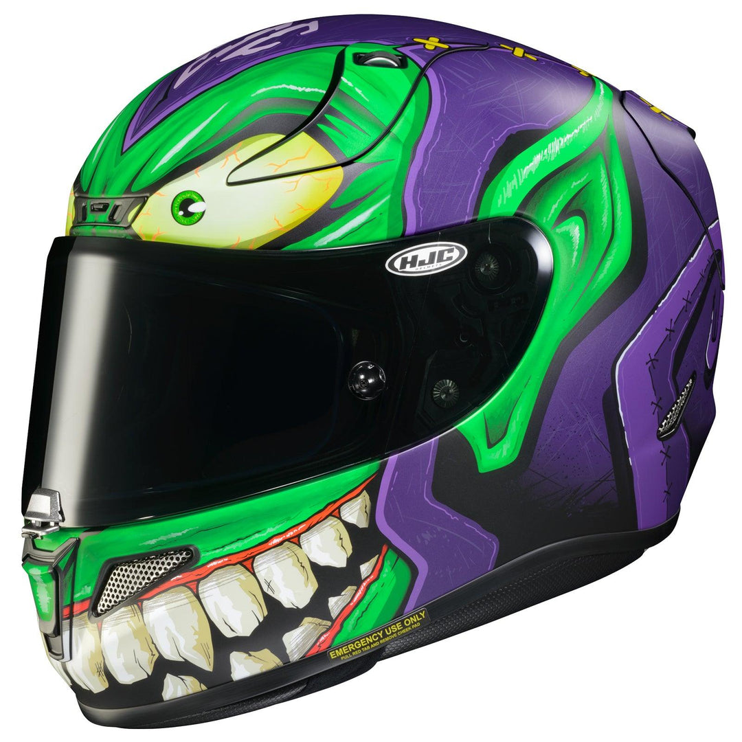 HJC RPHA 11 Pro - Green Goblin MC-48SF - Motor Psycho Sport