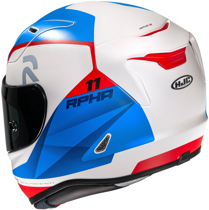 HJC RPHA 11 Pro Texen Helmet - MC-21SF White/Blue/Red - Motor Psycho Sport