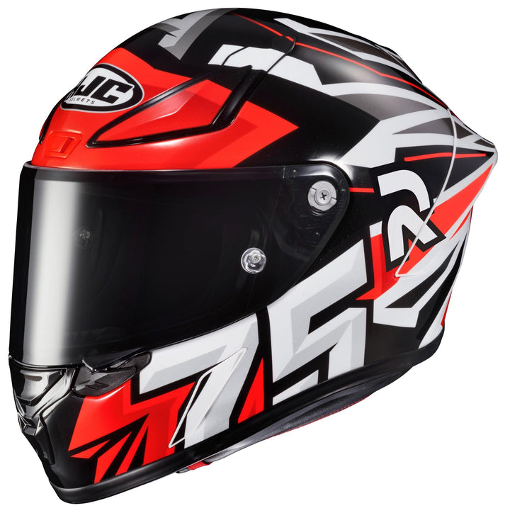 HJC RPHA 1N Arenas Helmet - MC-1 Black/White/Red - Motor Psycho Sport