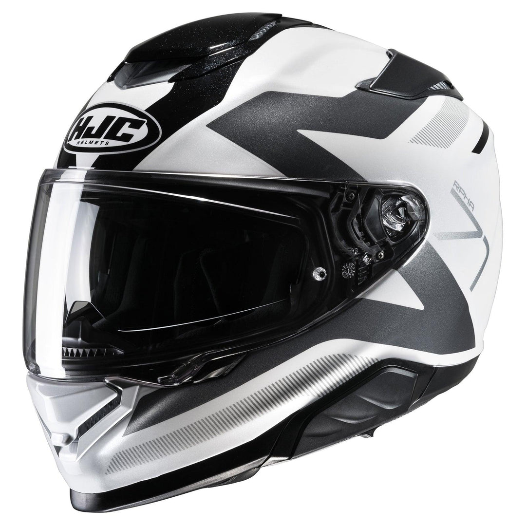 does western power sports sale hjc helmets F100 Modular Helmet White XS The aerodynamic shell helps reduce air resistance and improve stability at higher speeds NOW AVAILABLE #RPHA 70