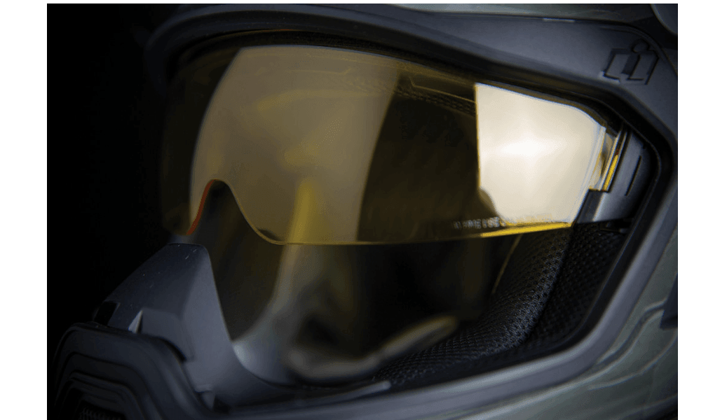Icon Airflite Battlescar 2 Green Helmet - Motor Psycho Sport