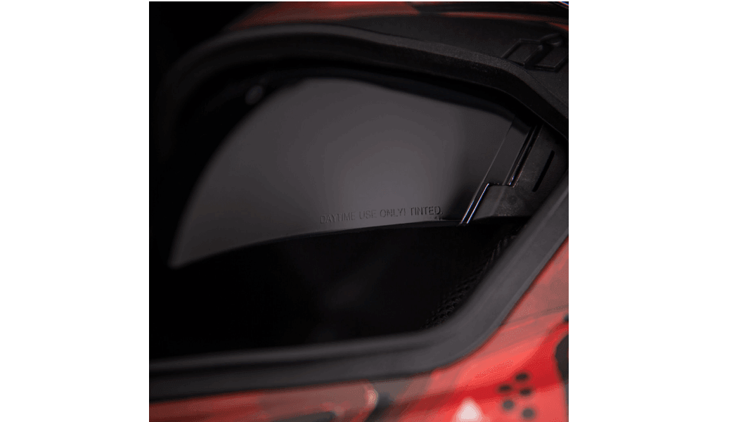 Icon Airflite BlockChain Red Helmet - Motor Psycho Sport