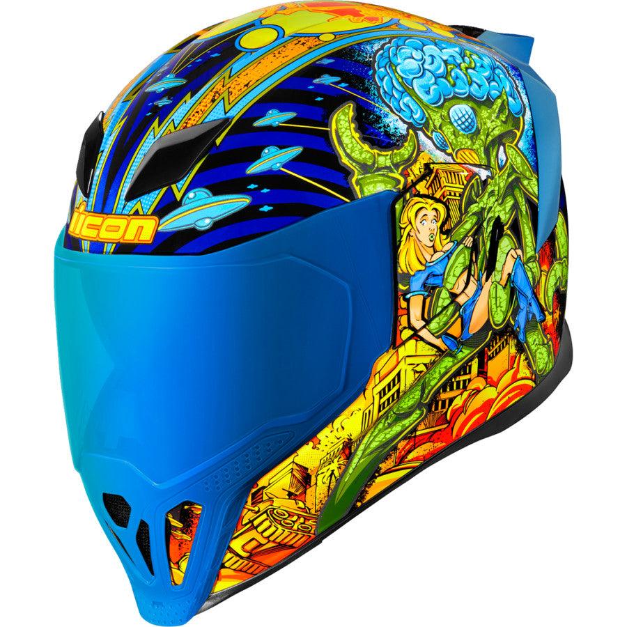 Icon Airflite Bugoid Blitz Helmet - Motor Psycho Sport